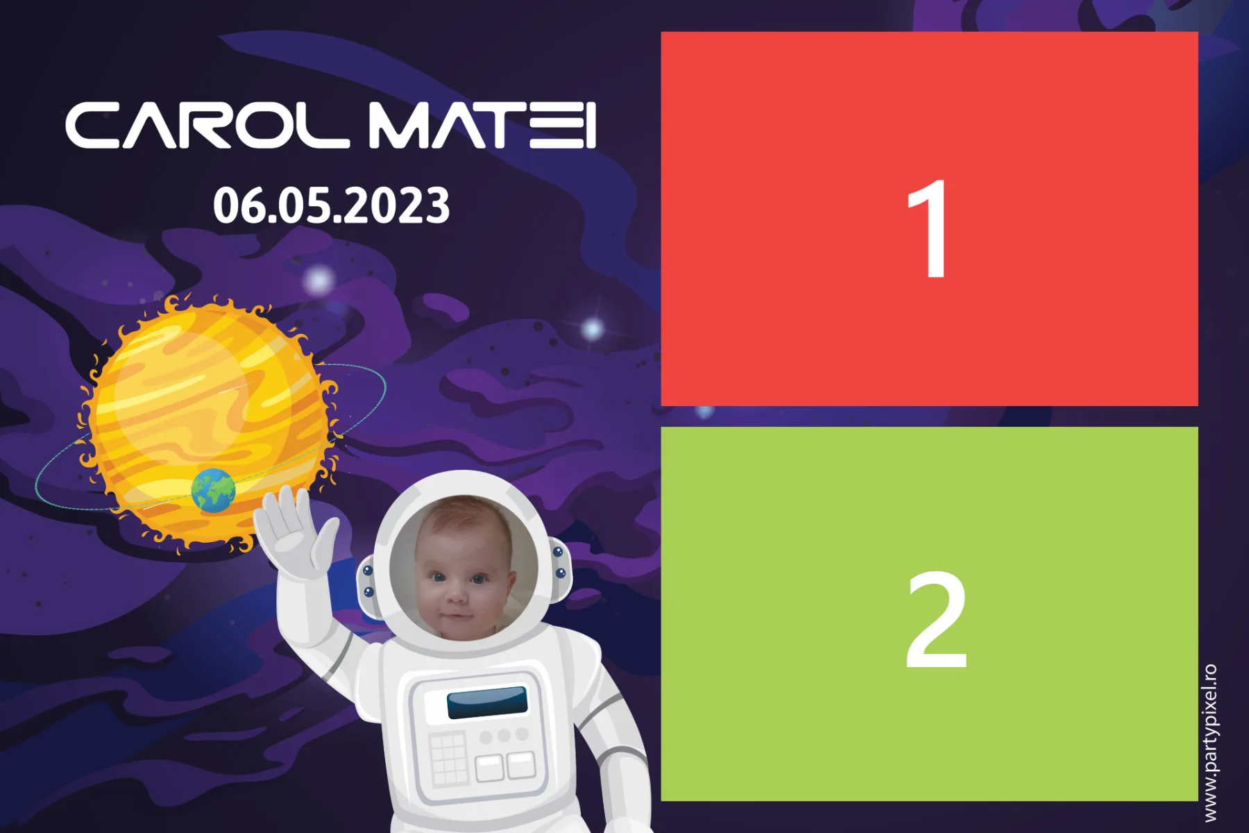 Template Botez, Carol matei, template cabina foto București