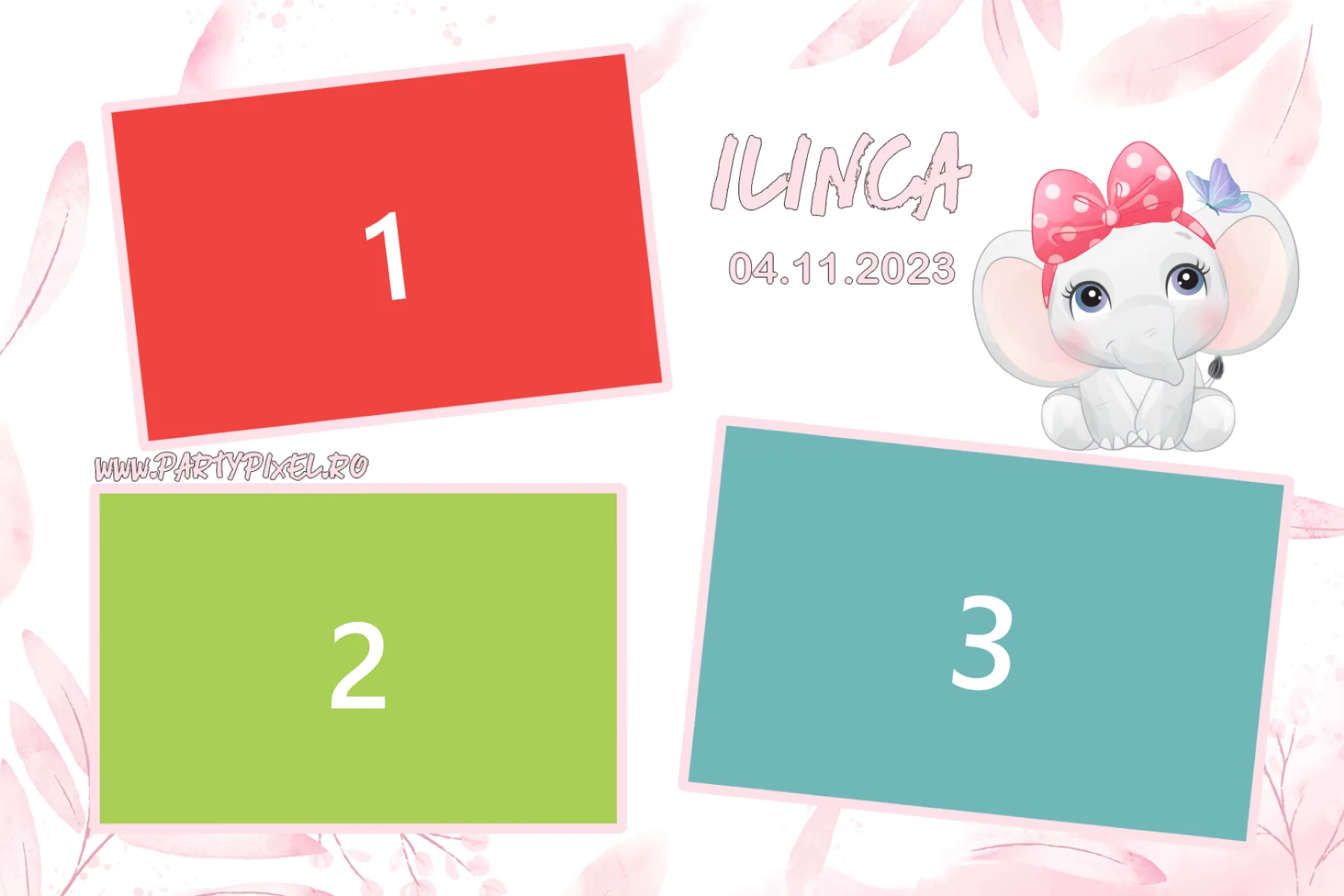 Template Botez, Ilinca, template cabina foto București