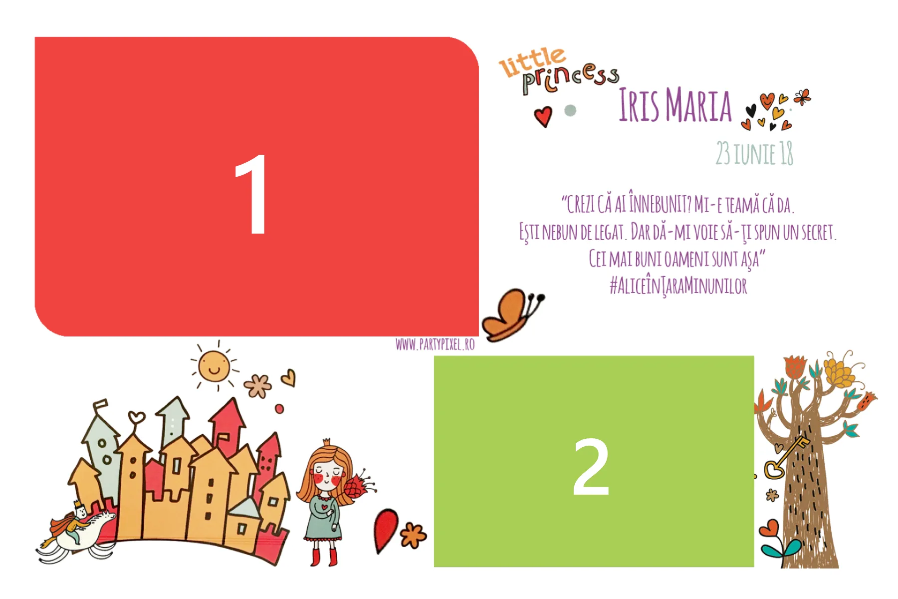 Template Botez, Iris Maria, template cabina foto București
