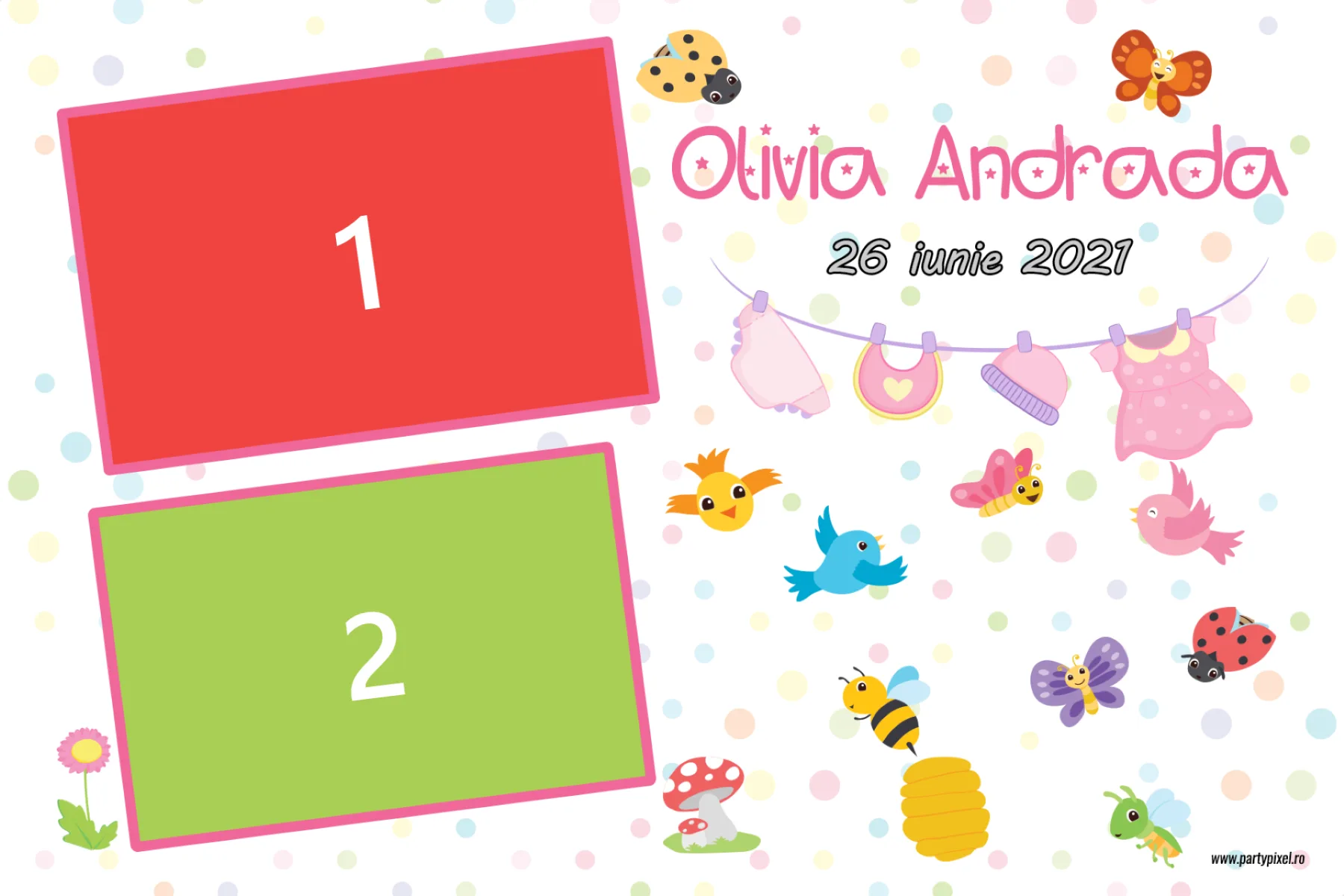 Template Botez, Partypixel 2021bb, template cabina foto București