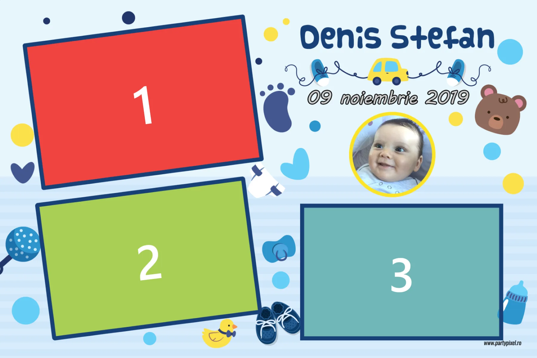 Template Botez, Denis Ștefan, template cabina foto București