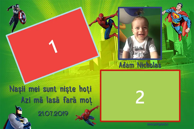 Template Botez, Adam Nicholas, template cabina foto București