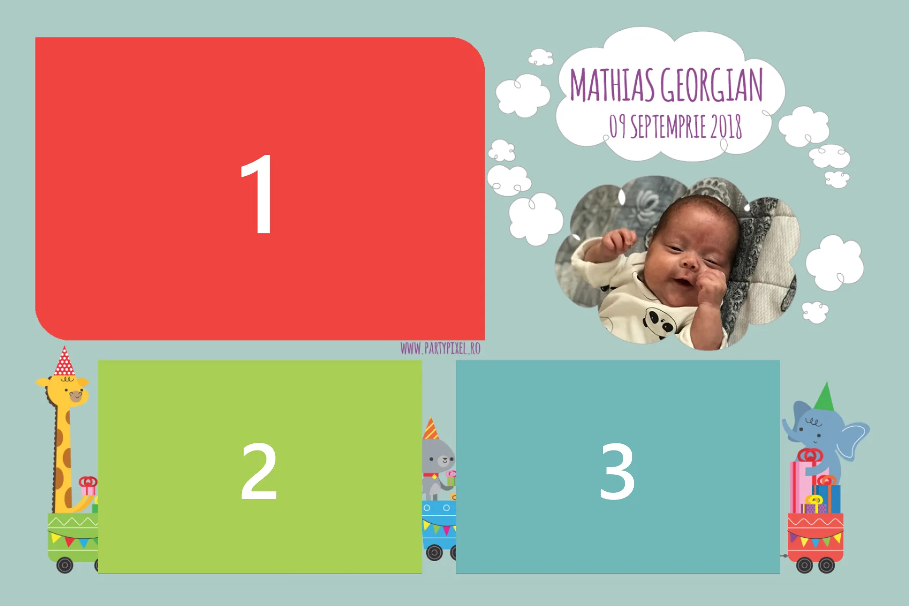 Template Botez, Mathias Georgian, template cabina foto București
