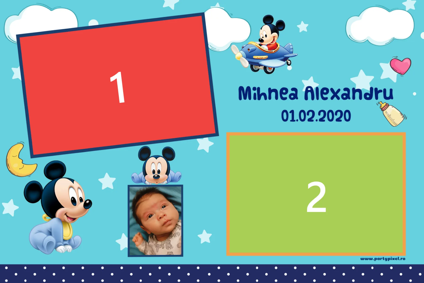 Template Botez, Mihnea Alexandru, template cabina foto București