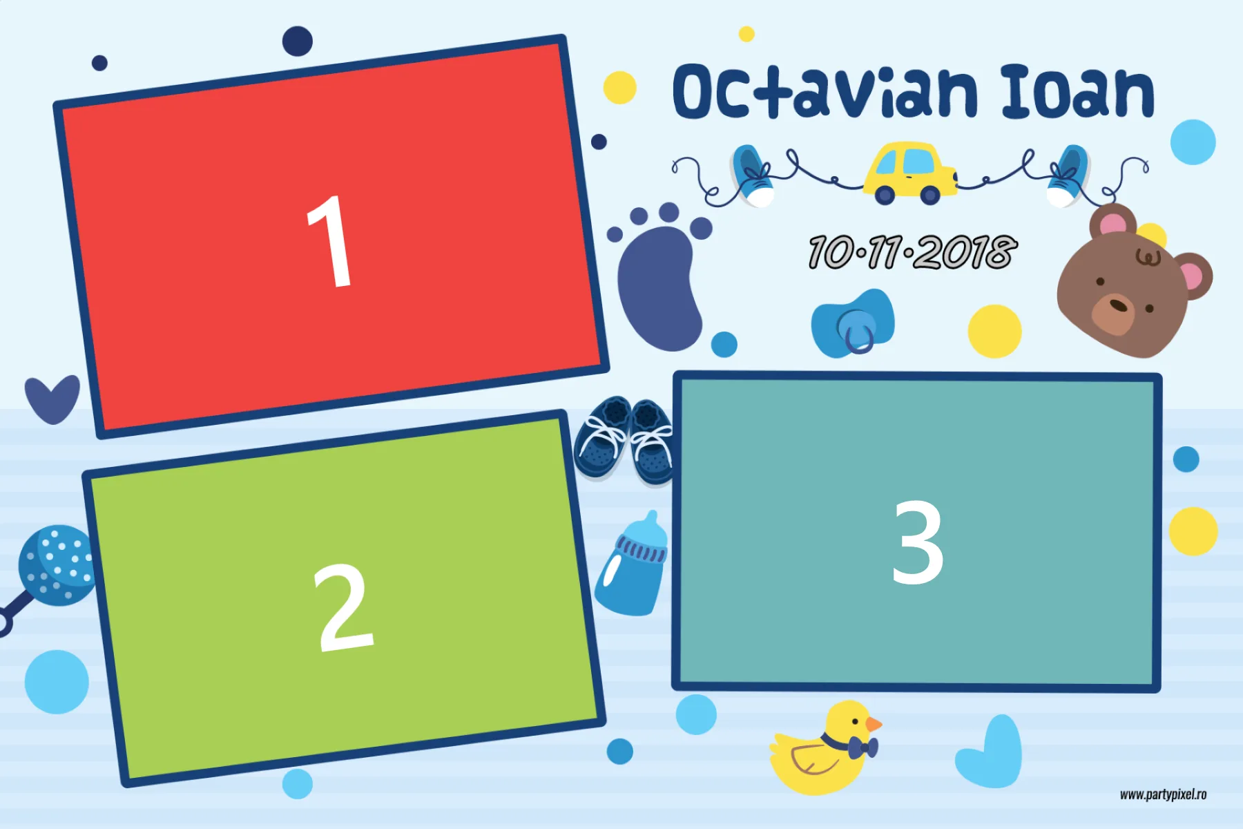 Template Botez, Octavian Ioan, template cabina foto București