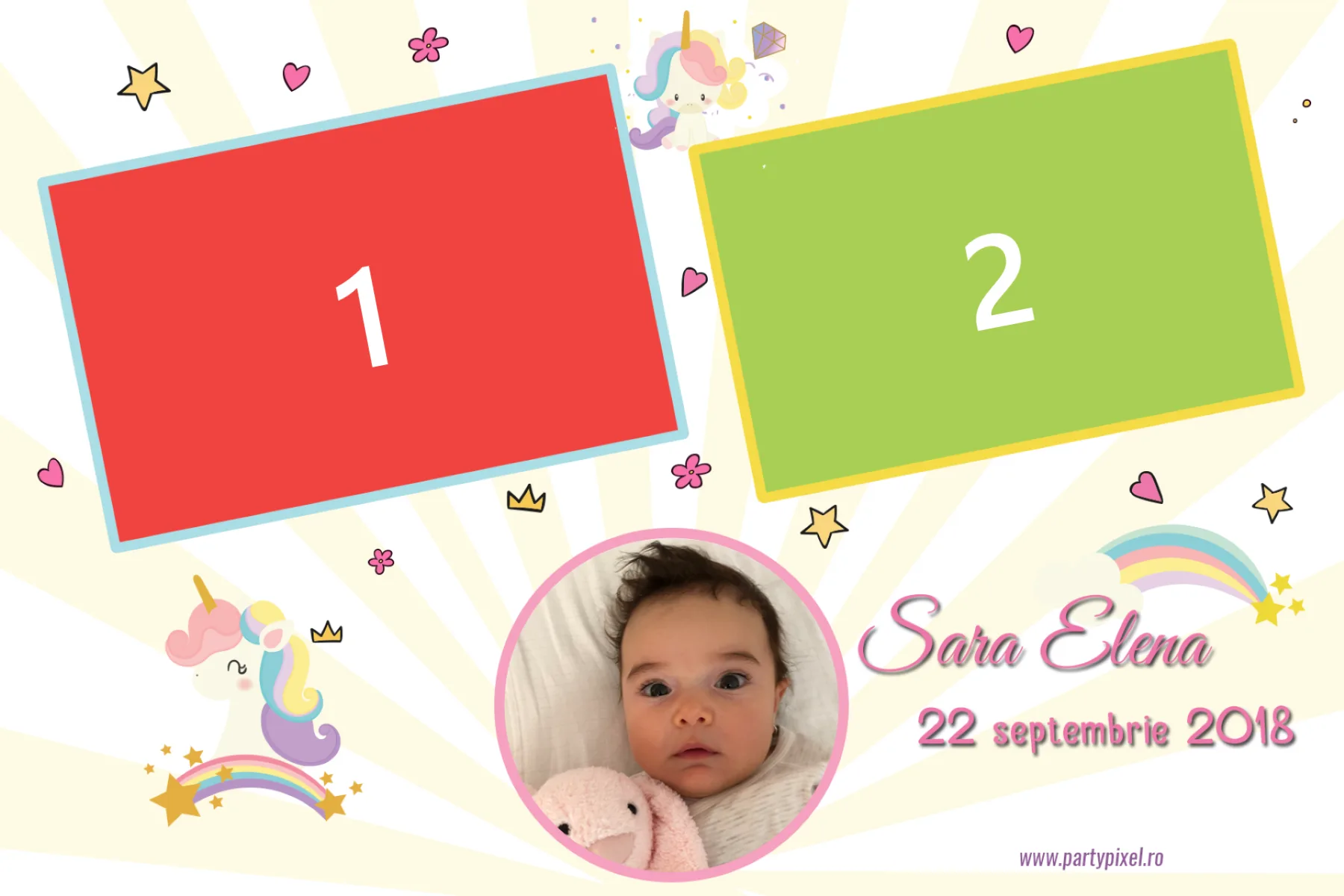 Template Botez, Sara Elena, template cabina foto București