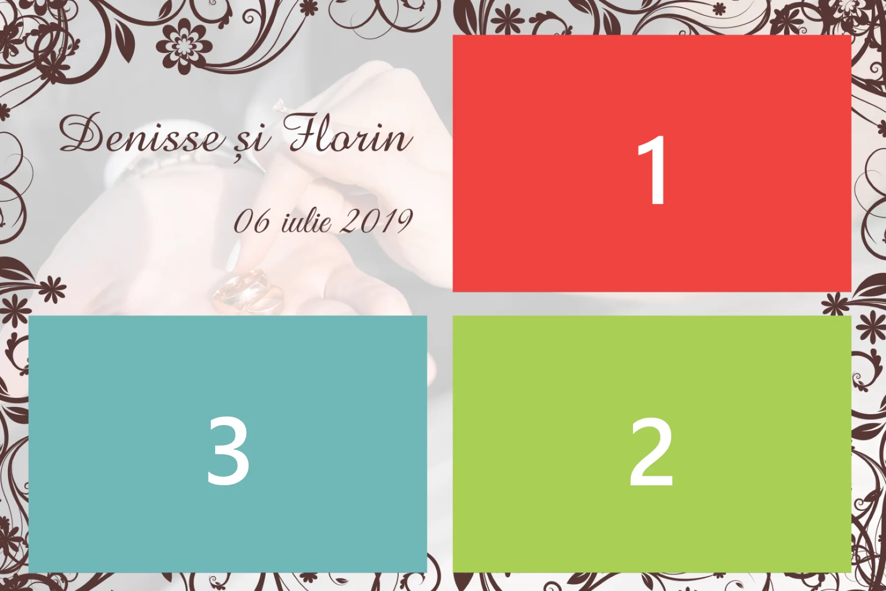 Template Nuntă, Denisse Florin, template cabina foto București