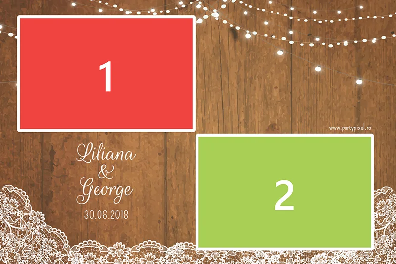 Template Nuntă, Liliana George, template cabina foto București