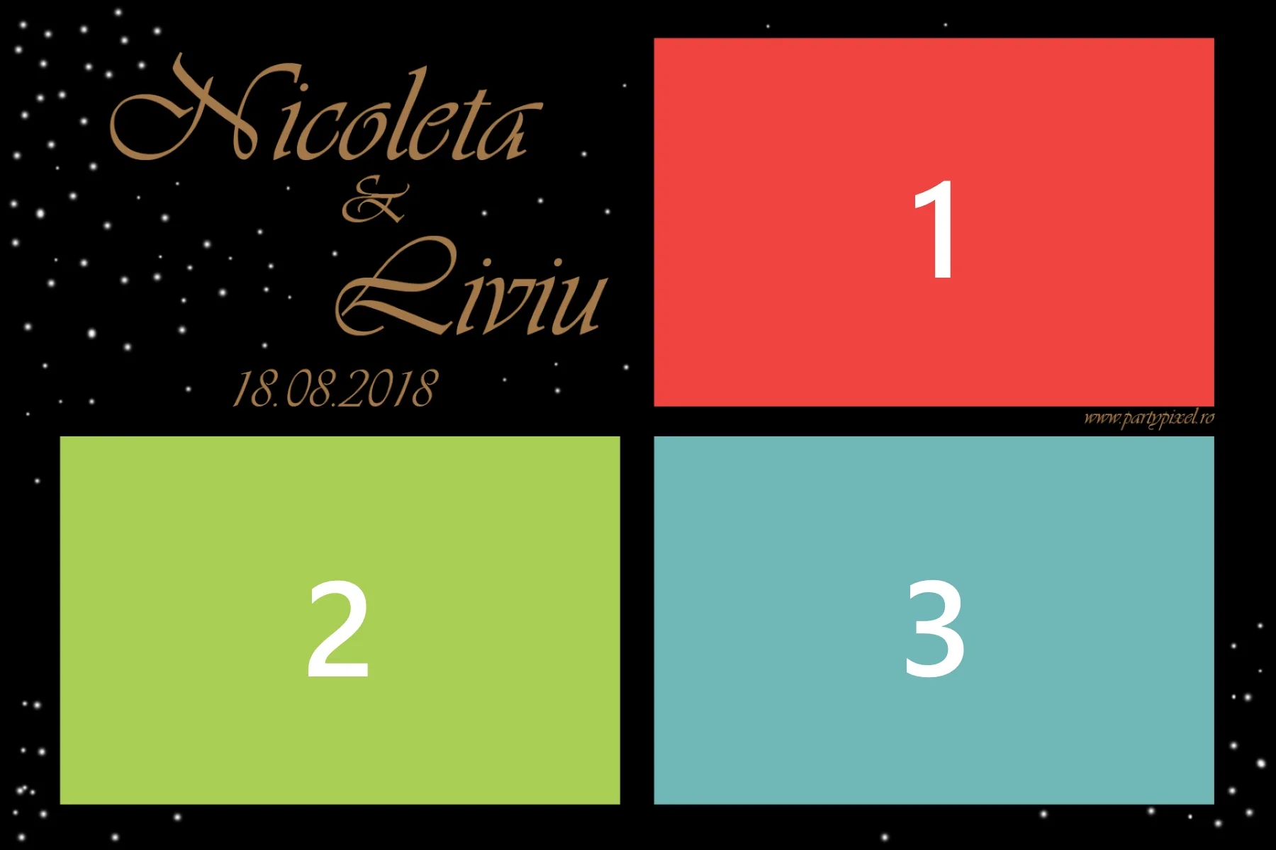 Template Nuntă, Nicoleta Liviu, template cabina foto București