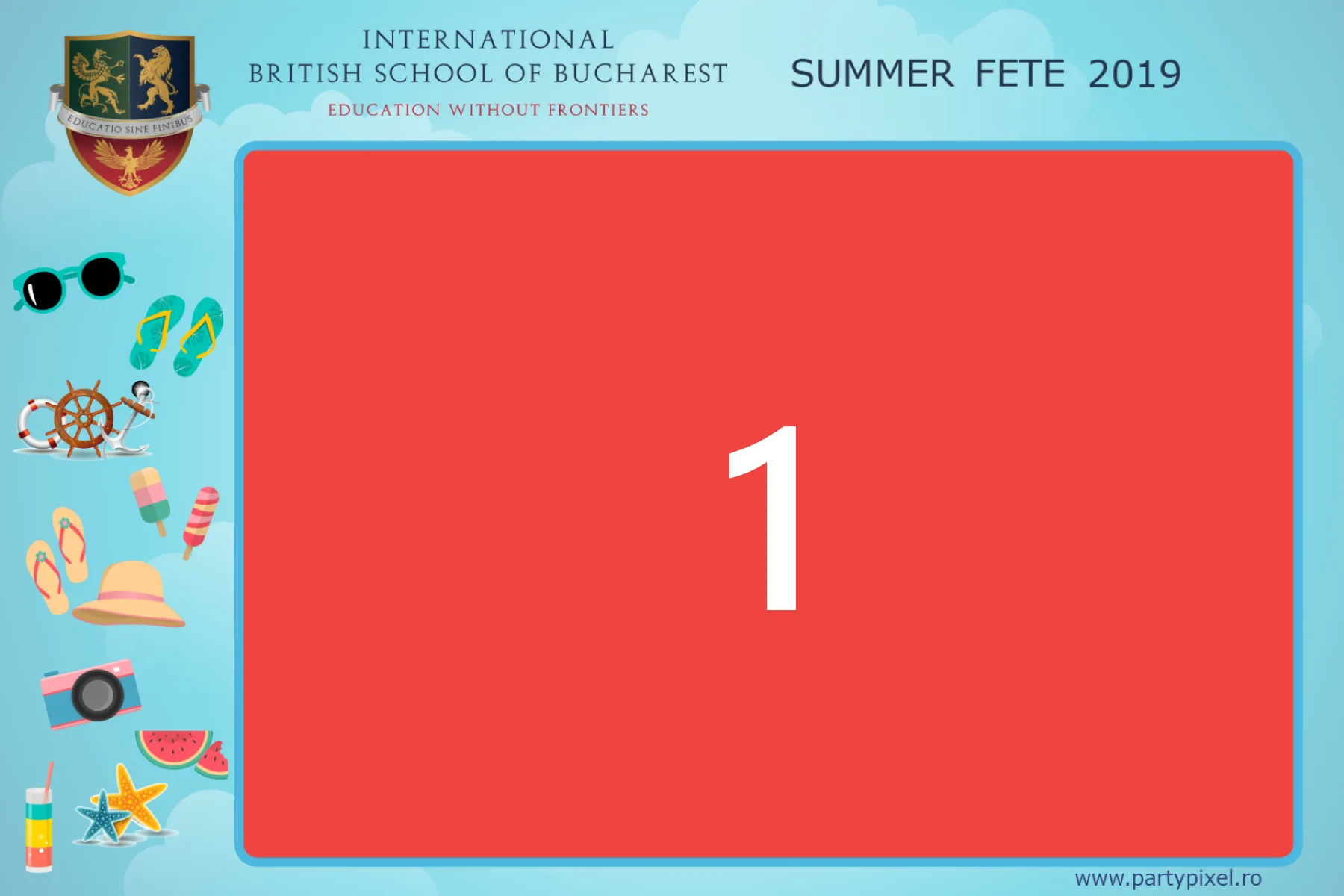 Template Diverse, Cabina Summer British School Foto, template cabina foto București