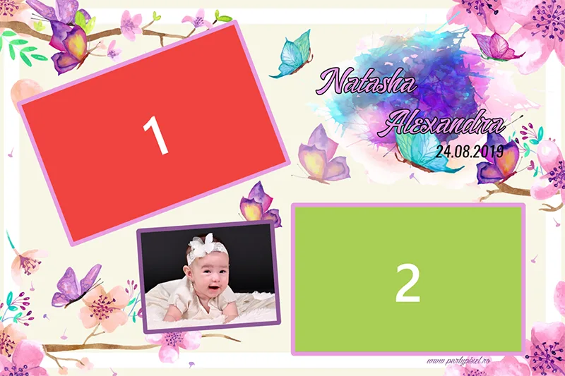 Template Botez, Cabina Natasha Alexandra, template cabina foto București