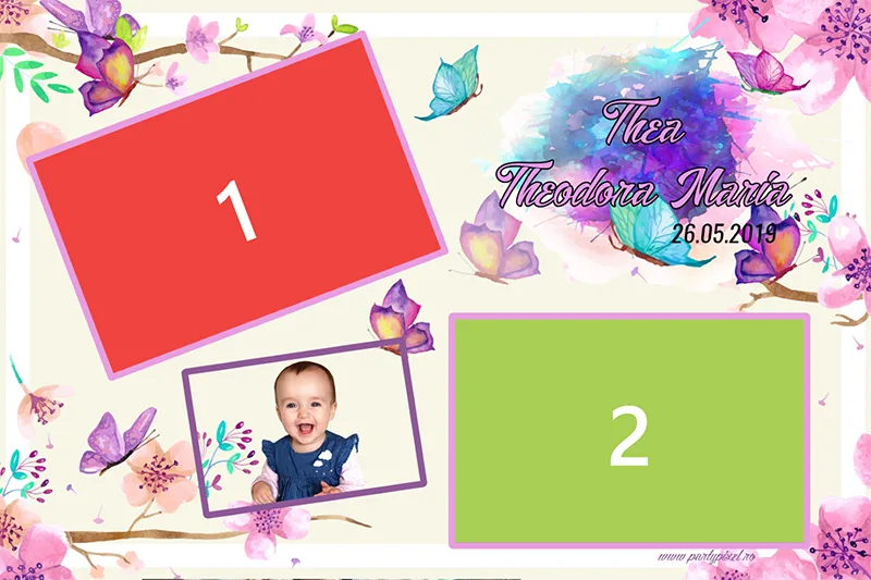 Template Botez, Cabina Thea Teodora Maria, template cabina foto București