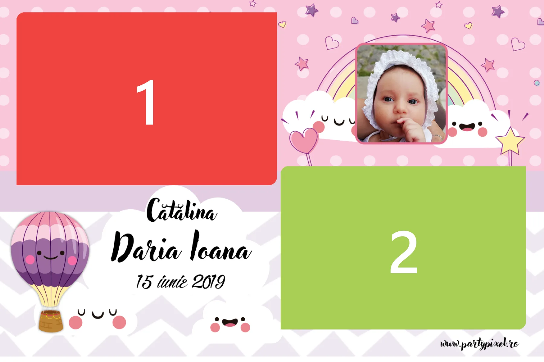 Template Botez, Cătălina Daria, template cabina foto București