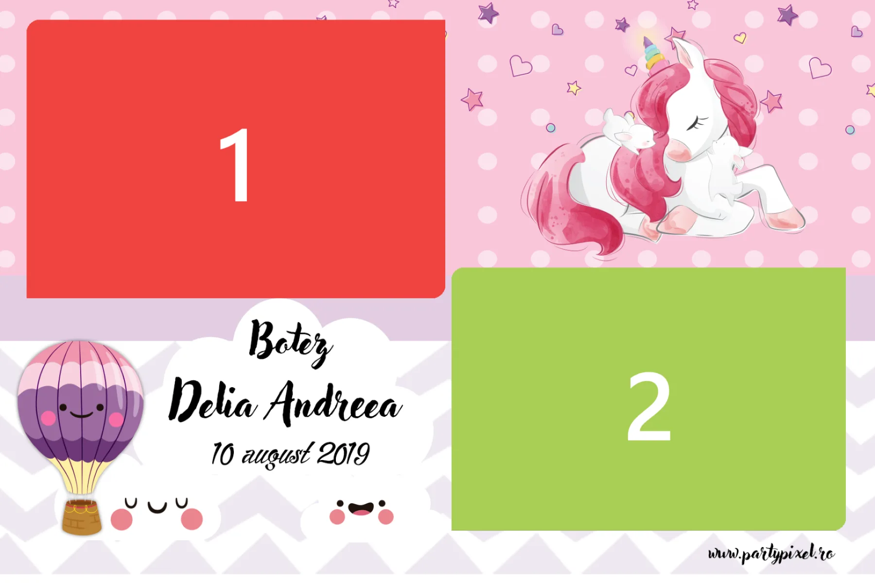 Template Botez, Delia Andreea, template cabina foto București