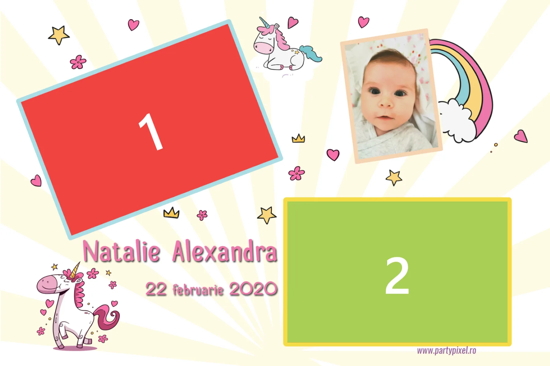 Template Botez, Natalie Alexandra, template cabina foto București