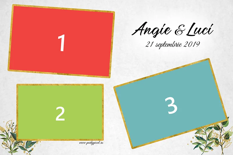 Template Nuntă, Angie Luci, template cabina foto București