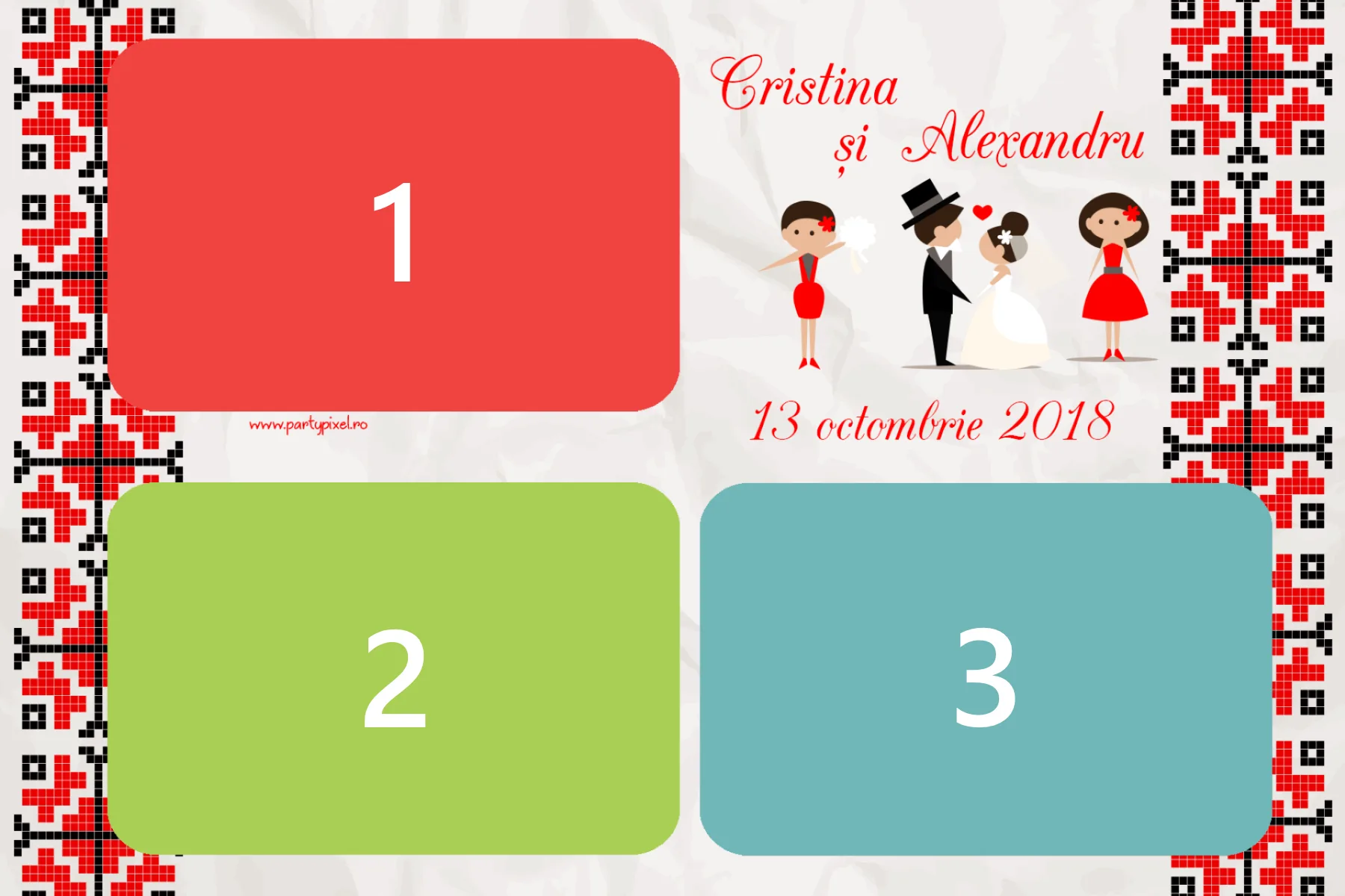Template Nuntă, Cristina Alexandru, template cabina foto București