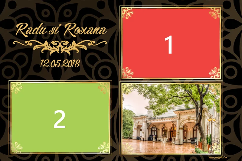Template Nuntă, Radu Roxana, template cabina foto București
