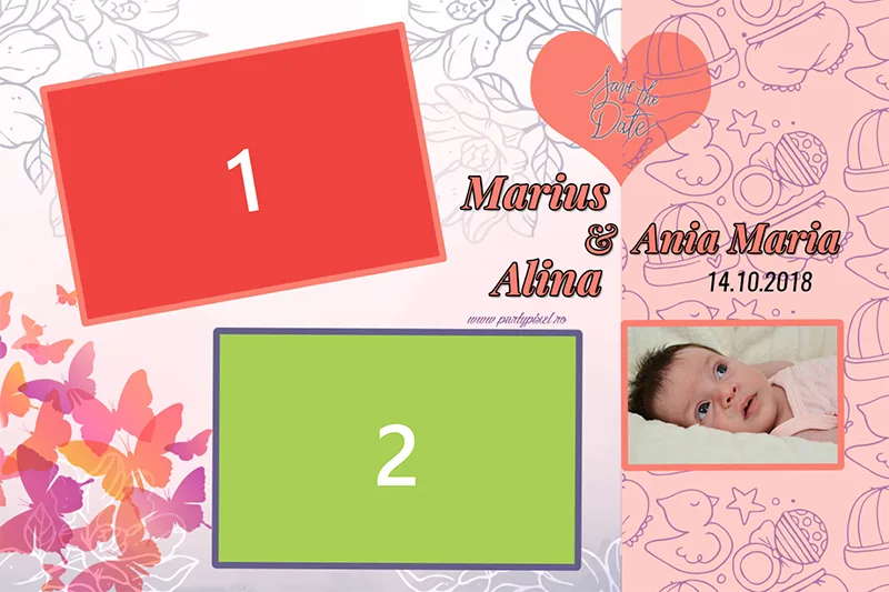 Template Nuntă, Marius Alina Anya Maria, template cabina foto București