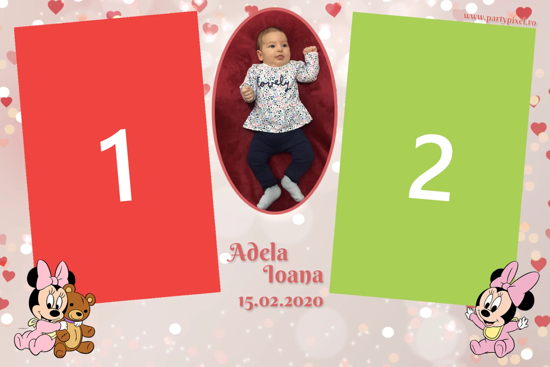 Template Botez, Oglinda Foto Adela Ioana, template cabina foto București