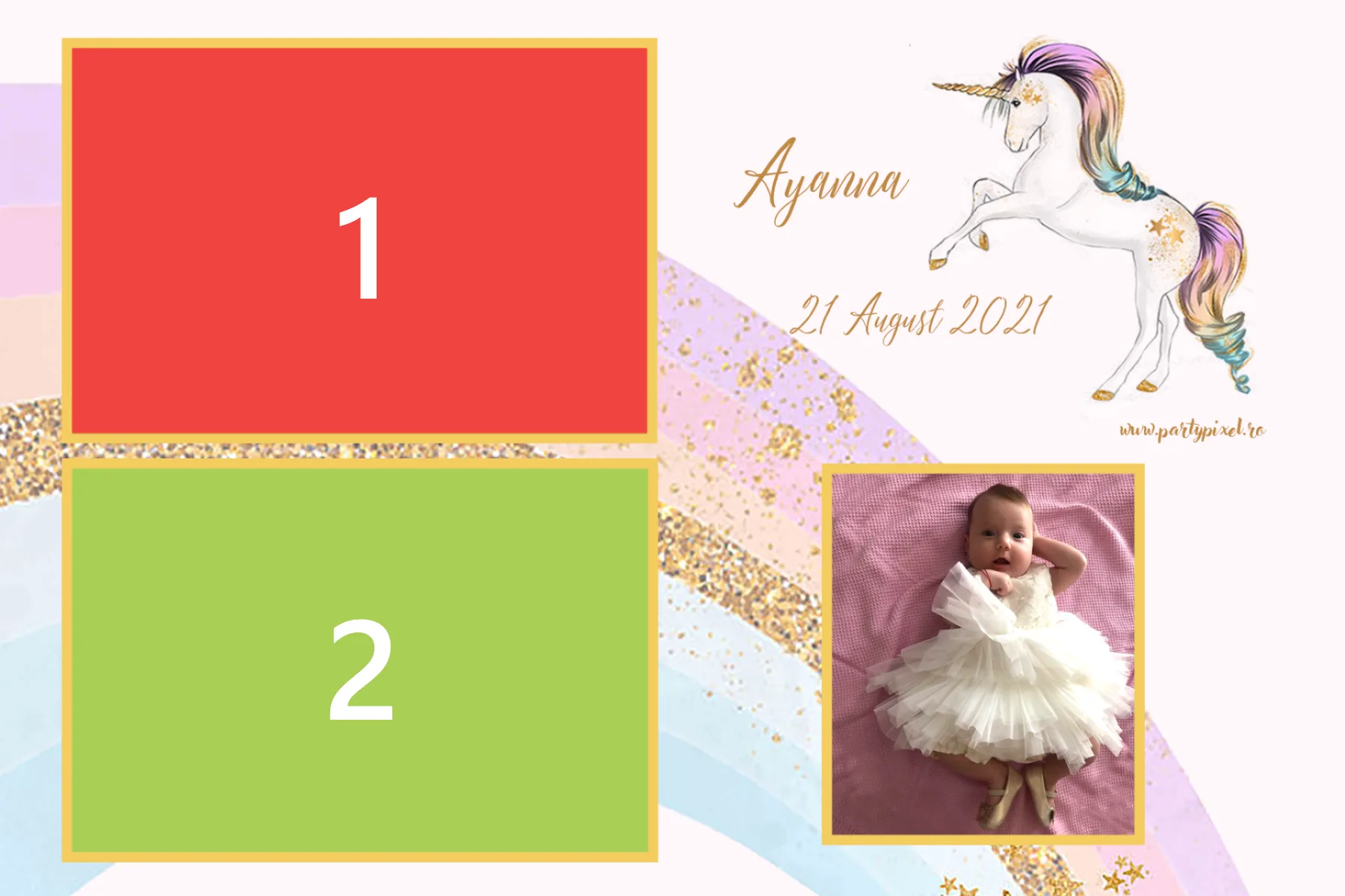 Template Botez, 2021 Partypixel, template cabina foto București