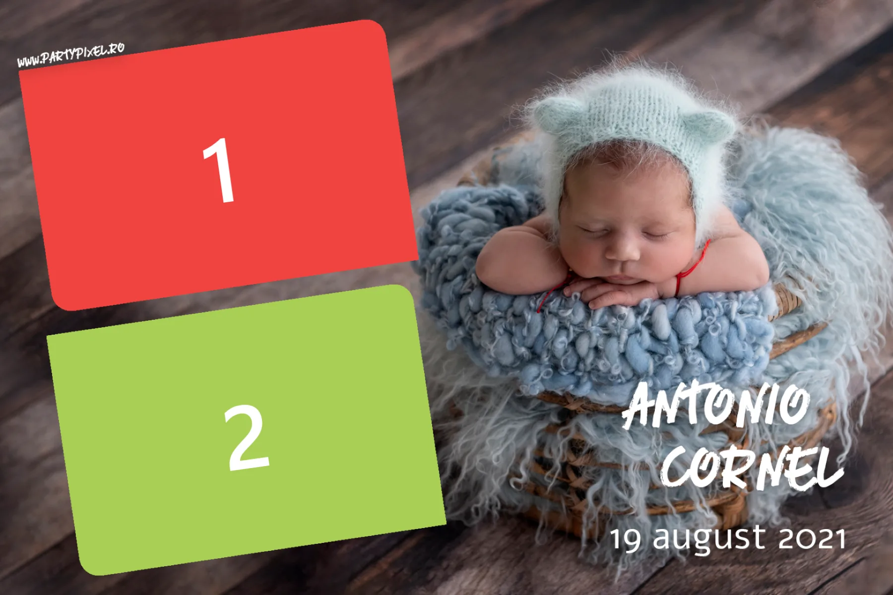 Template Botez, Partypixel, template cabina foto București