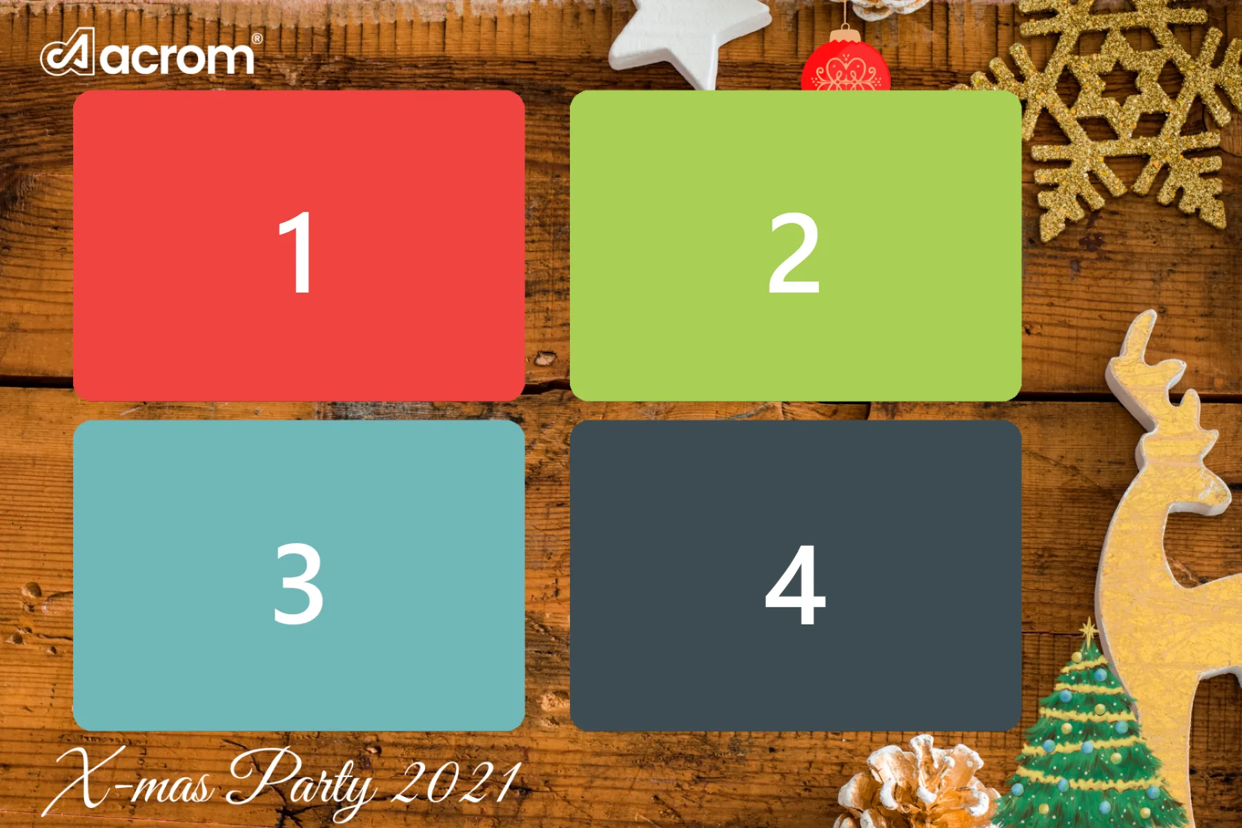 Template Corporate, X Mas Party Corporate, template cabina foto București
